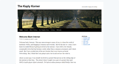 Desktop Screenshot of kaply.com
